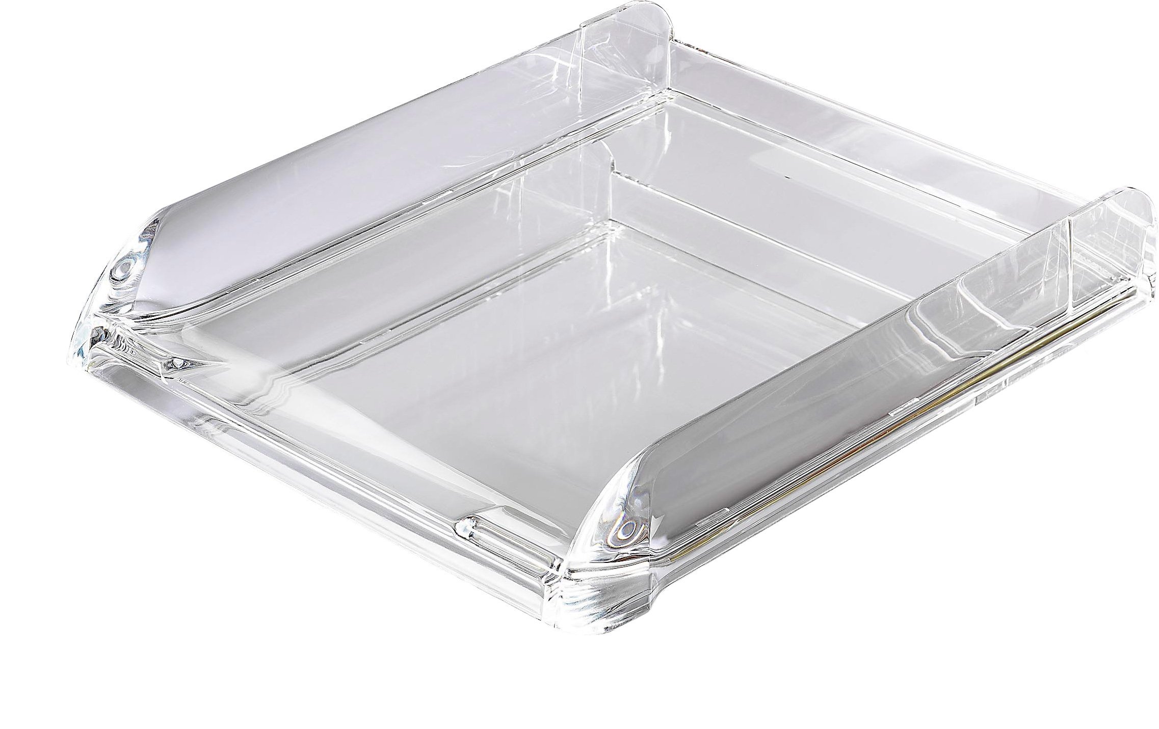 Rexel Nimbus Letter Tray Clear with Self Stacking Feature