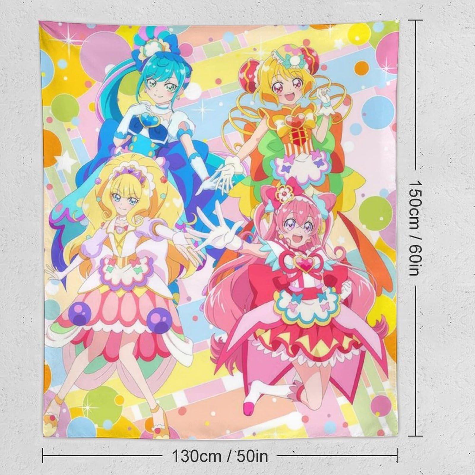 ☆プリティストア 限定 布ポスター MYSTIC DIVA まこと&エレン☆