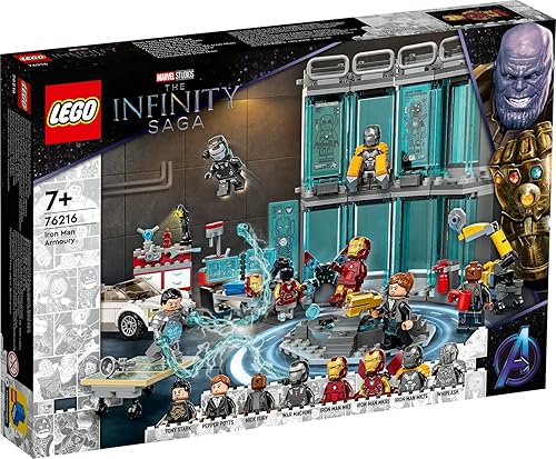 Miniatura 2 de Lego Set of 3 76216 Iron Mans Workshop, 76203 Iron Man Mech & 30443 Spider-Mans Bridge Duel