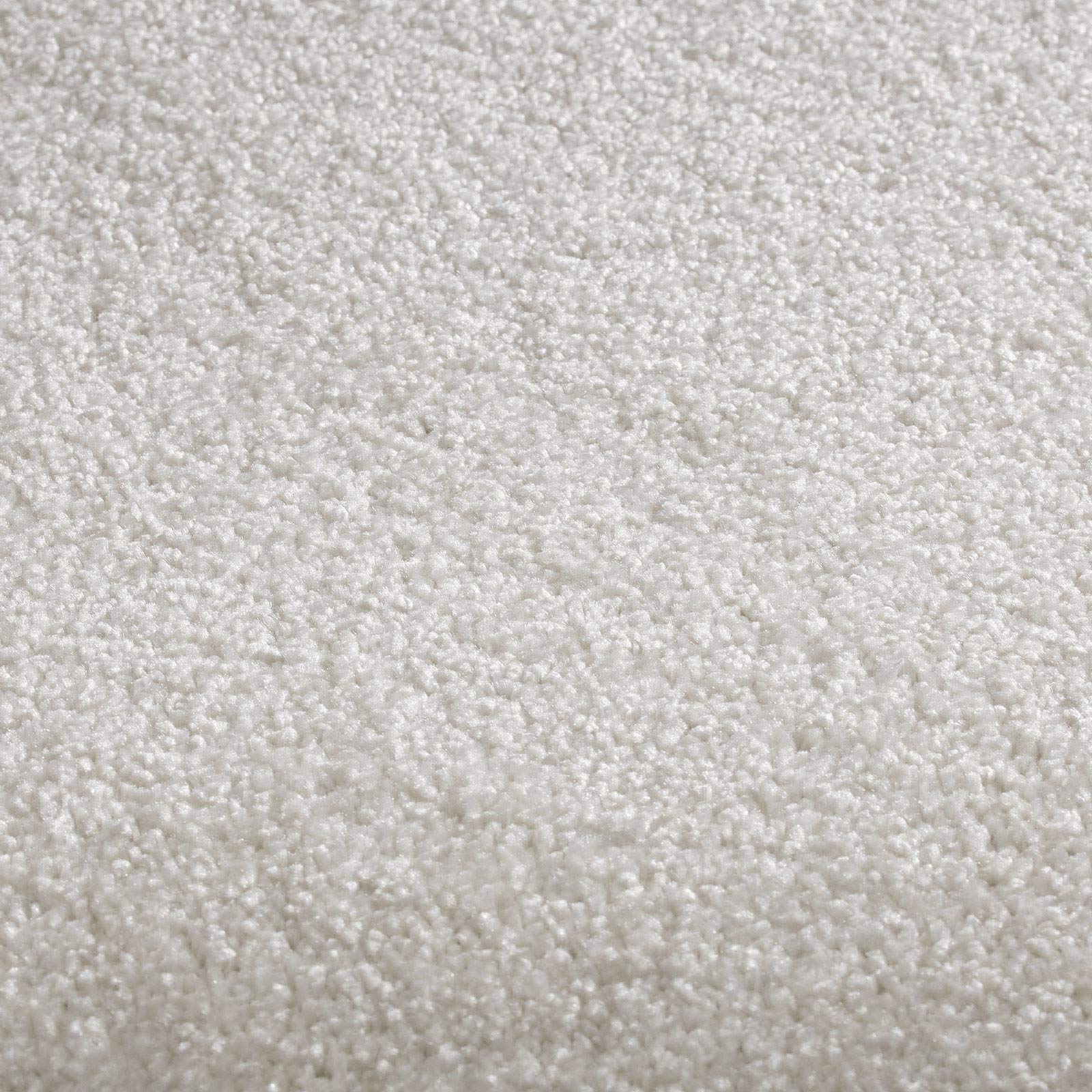 casa pura Tapis de Couloir en Velour Sundae - Tapis Ultra Doux - Tapis en Polypropylène Résistant - Tapis Shaggy Antidérapant - Tailles et Couleurs au Choix - Tapis Anthracite, 80x100 cm