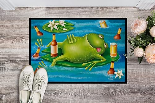 Miniatura 2 de Caroline's Treasures APH0093MAT - Tapete para puerta delantera de 18 x 27 pulgadas, tapete para interiores y exteriores, antideslizante, lavable, de