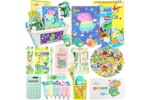 Dinosaur Kawaii Stationery Set: Ultimate Back-to-School Supply Kit for Dino-Loving Kids