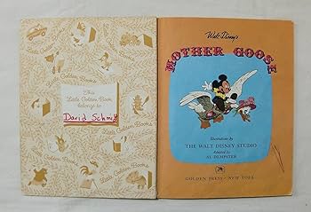 リトルゴールデンブックス　1978年　10冊　アンティーク　ディズニー A TREASURY OF DISNEY LITTLE GOLDEN BOOKS