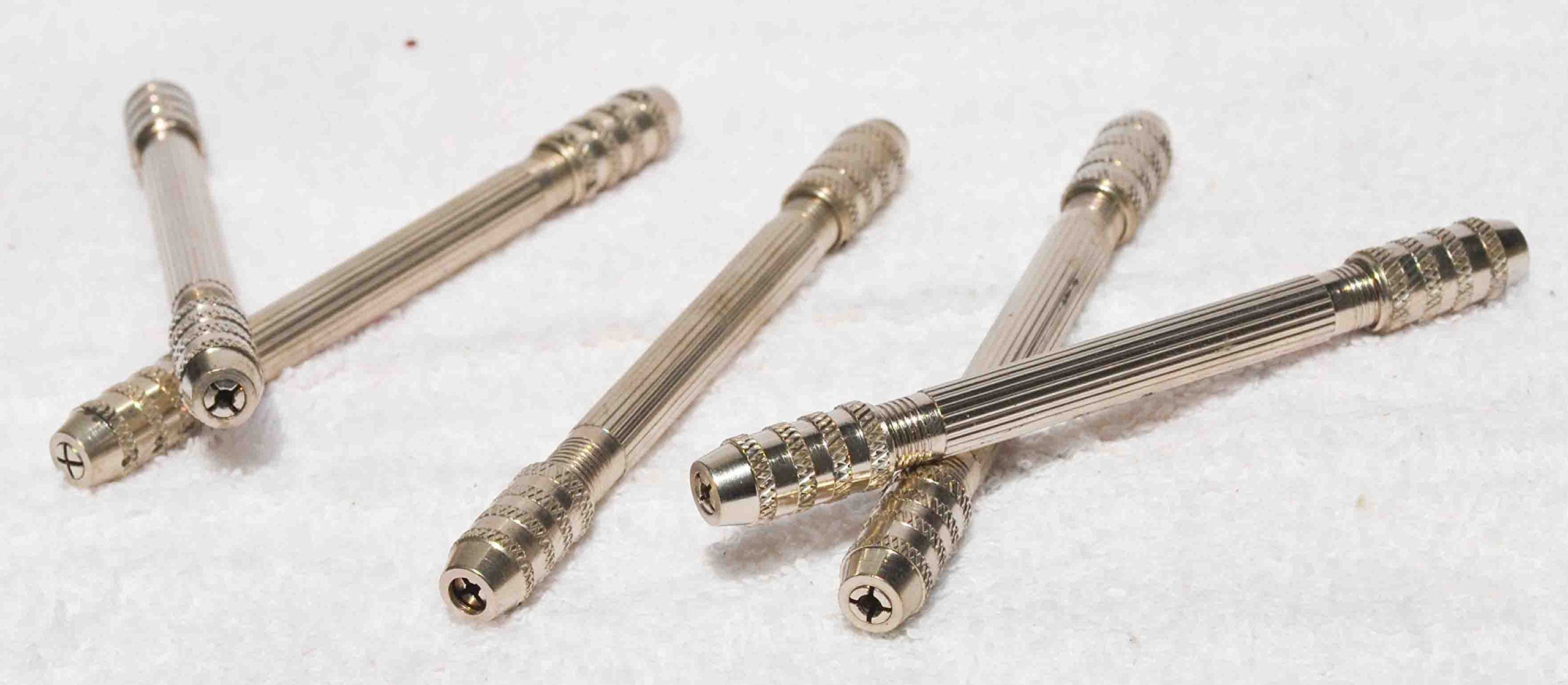 Pin Vise/Pinwise Made of Brass Holds 0 to 2.5mm Tools(2 Collets