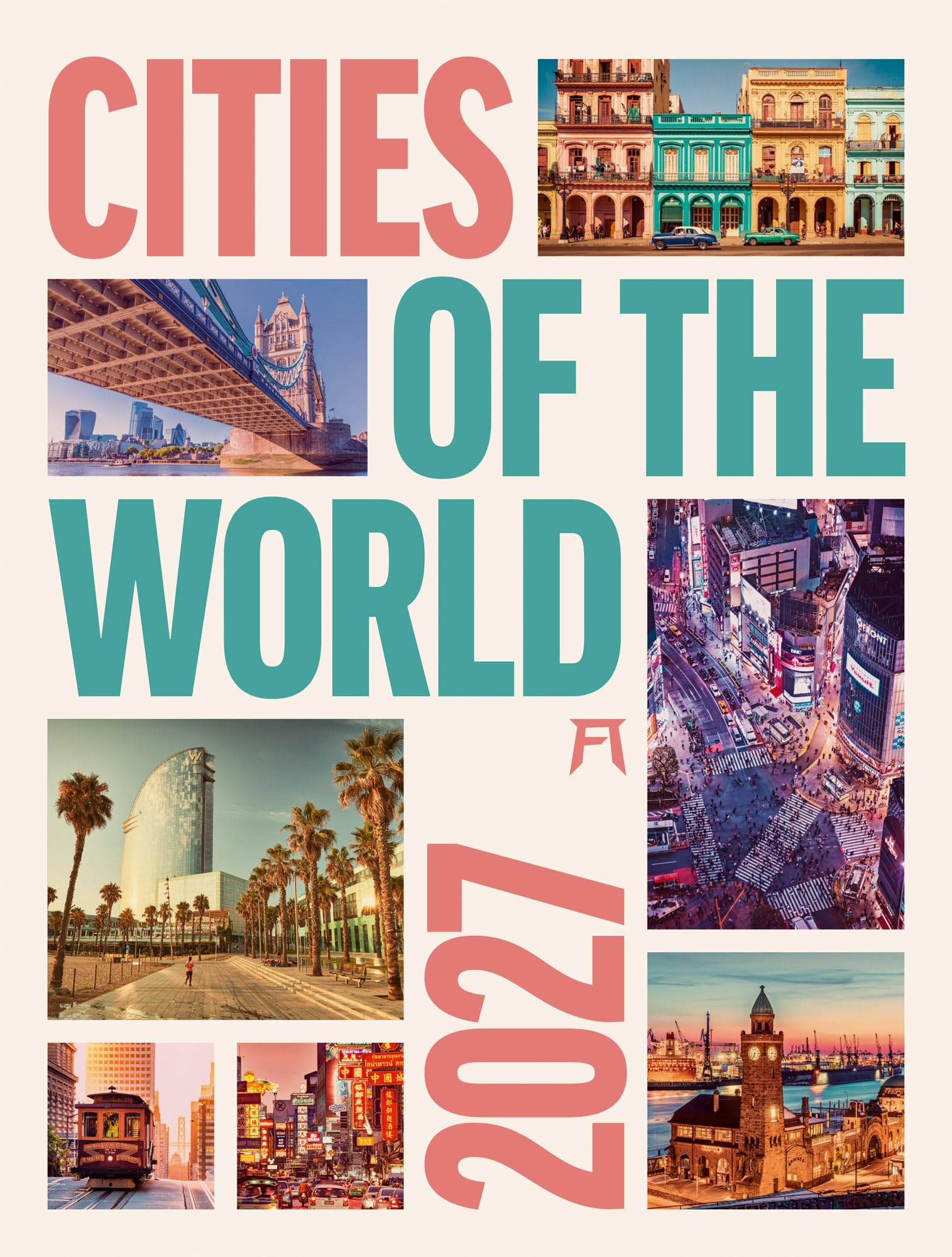 Cities of the World Kalender 2027 | Atmosphärischer Reise-Kalender im großen Hochformat (50x66 cm) | Weltweite Metropolen in Bildcollagen, Bucket-List