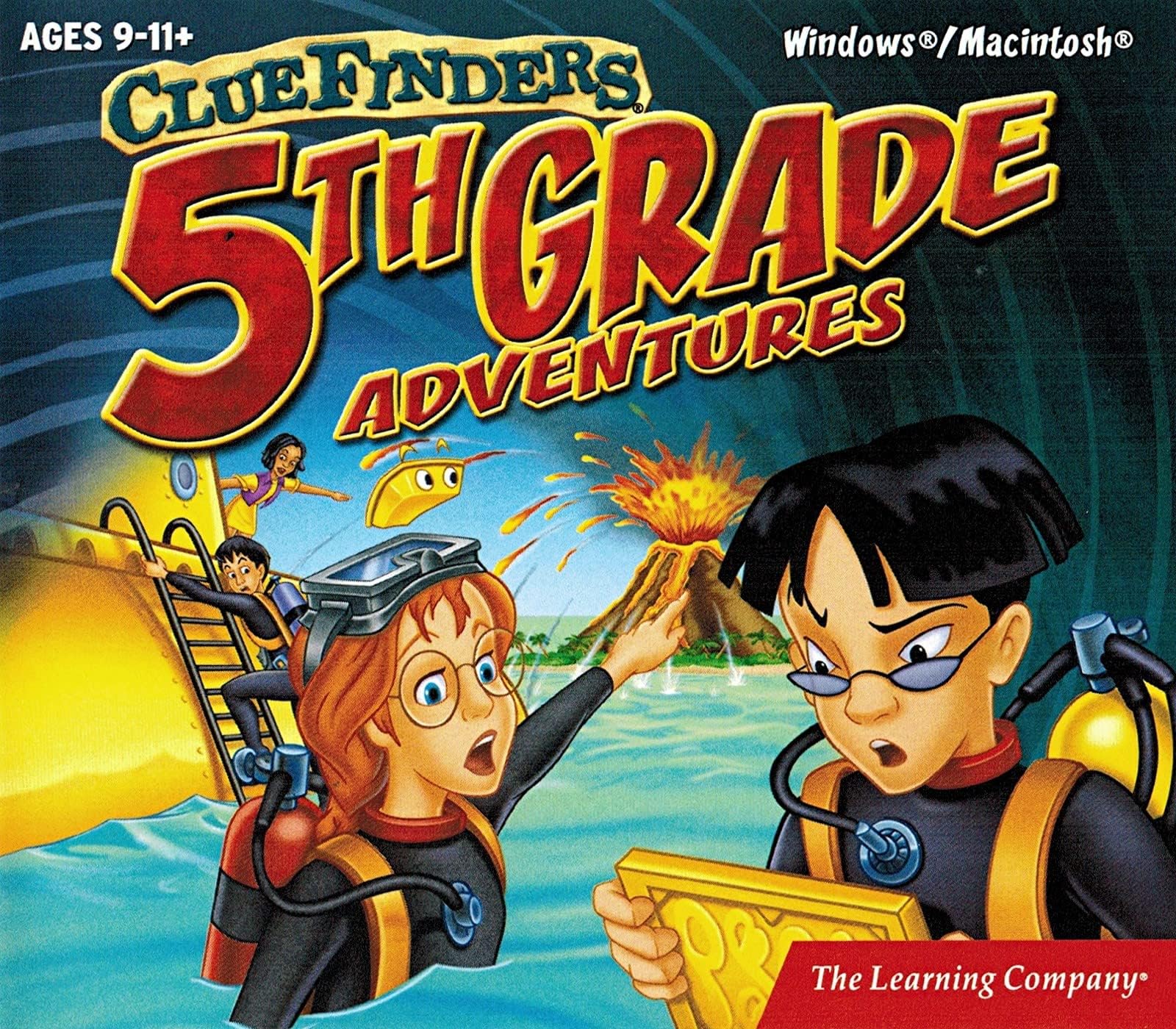 Cluefinders 5th Grade Adventures - The Secret of the Living Volcano