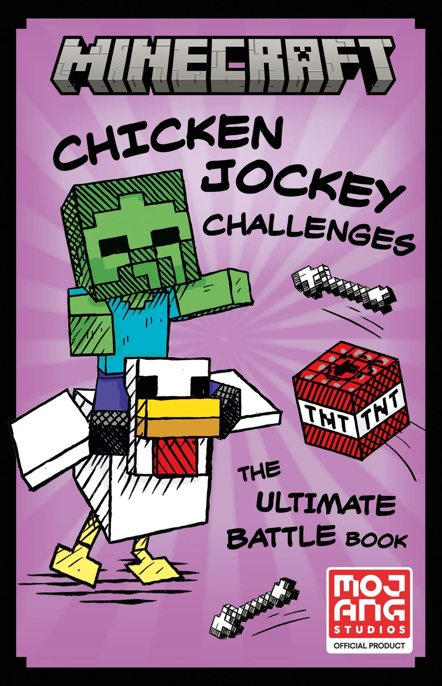 Minecraft Chicken Jockey Combat Book: New official illustrated children’s Minecraft facts, jokes and would you rathers book. The perfect gift for kids aged 6, 7, 8, 9 and 10!