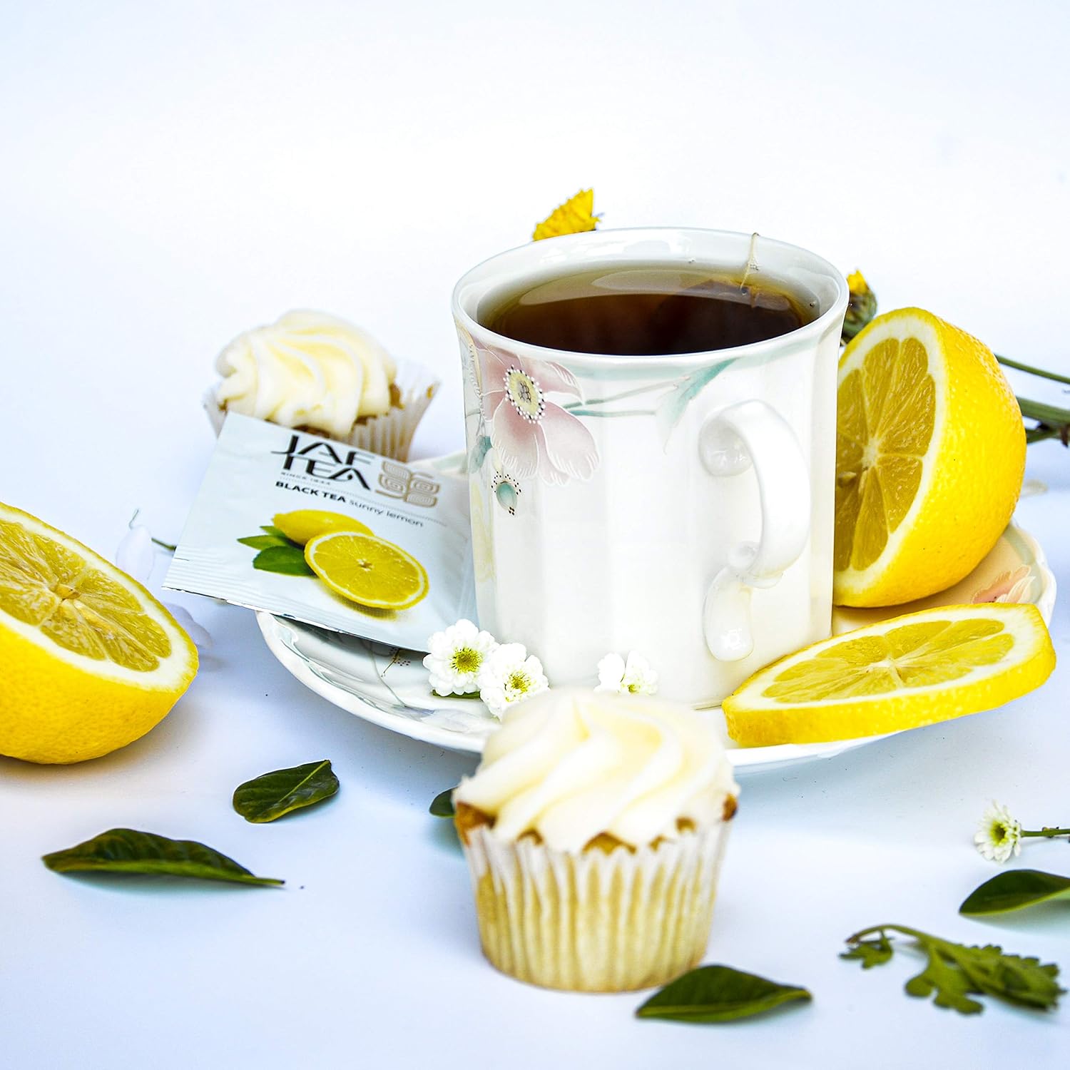 JAF TEA - Black Tea Fruit Melody, 5 Flavors of Fruit Tea - 6 Boxes, 120 Tea Bags (20 each) - Delicious Hot or Iced Tea