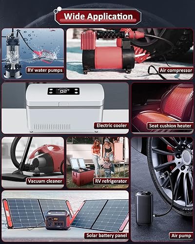 Miniatura 7 de EXTRACTME Cable de carga para encendedor de cigarrillos, enchufe de encendedor de cigarrillos de 16 AWG 12 V a SAE adaptador de liberación rápida