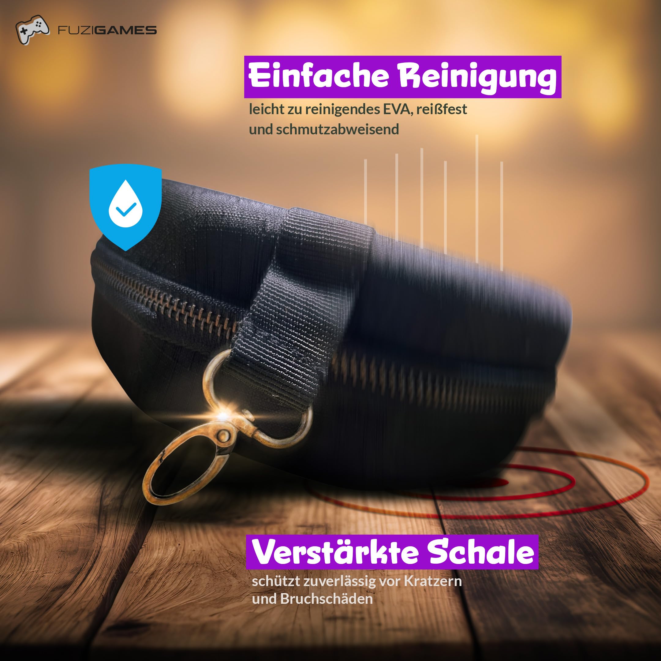 DND Würfelbrett Würfelspiel Zubehör - Rund Würfel unterlage - Dice Tray mit filzunterlage bis Dungeons and Dragons, Kniffel, Würfelpoker | Aufbewahrungsbox bis würfel