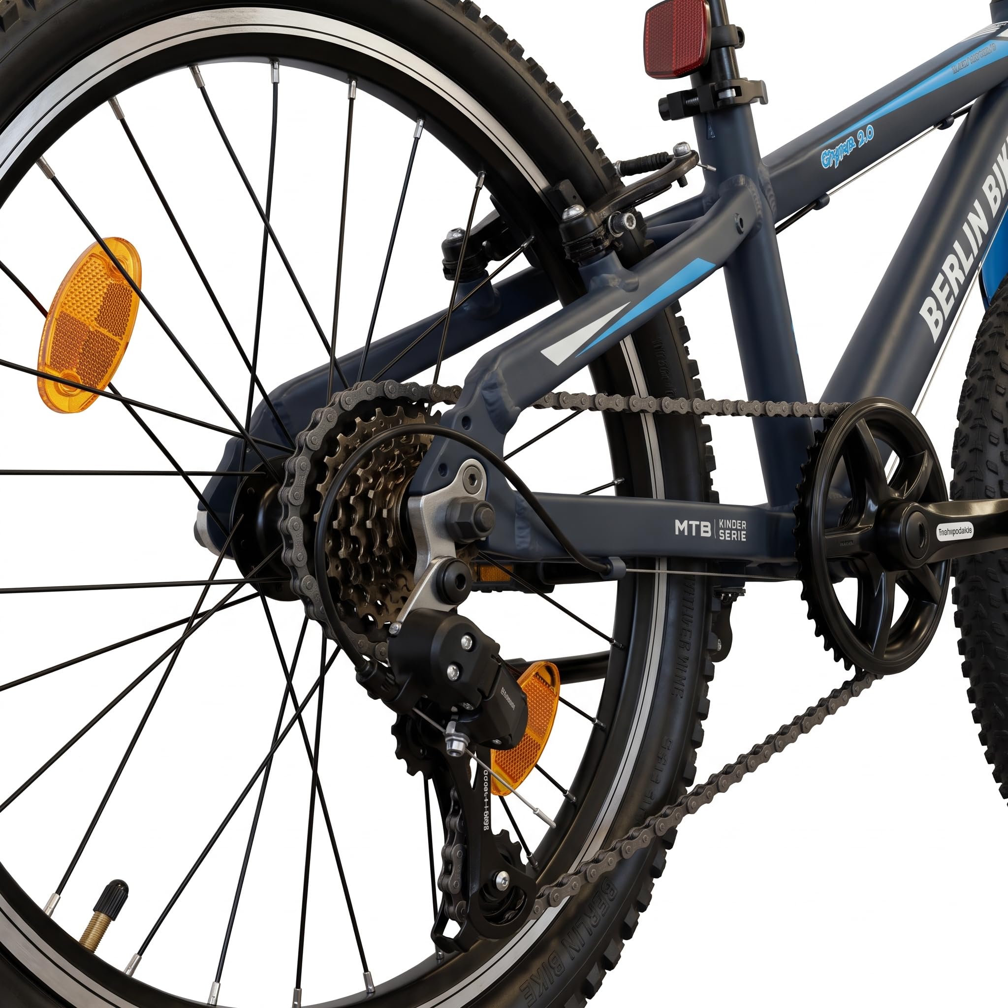 kinderfahrrad 20 zoll berlin Bike Grizz Mountainbike Aluminium – für Jungen und Mädchen (6–9 Jahre), Blau Sport & Freizeit cs:collection:Lumen DWe Drum Sets | Size:Unisex M