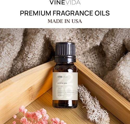 Miniatura 143 de VINEVIDA [4 onzas] Aceite de fragancia de madera de teca de caoba para fabricación de velas y fabricación de jabón, aromas de velas prémium para
