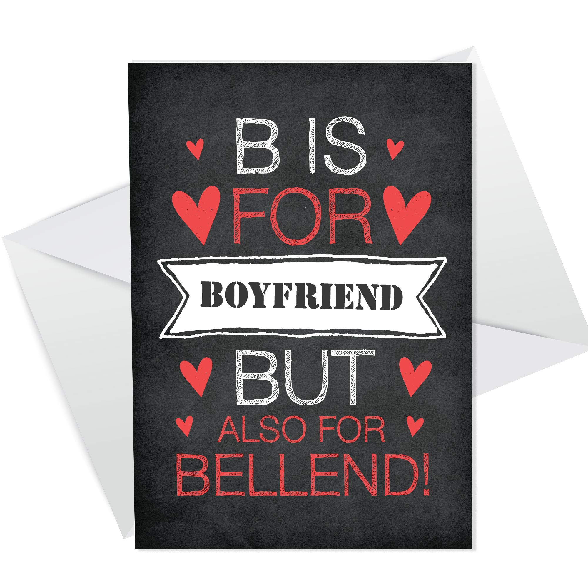 Funny Anniversary Valentines Day Card For Boyfriend Rude Card For Him Hilarious