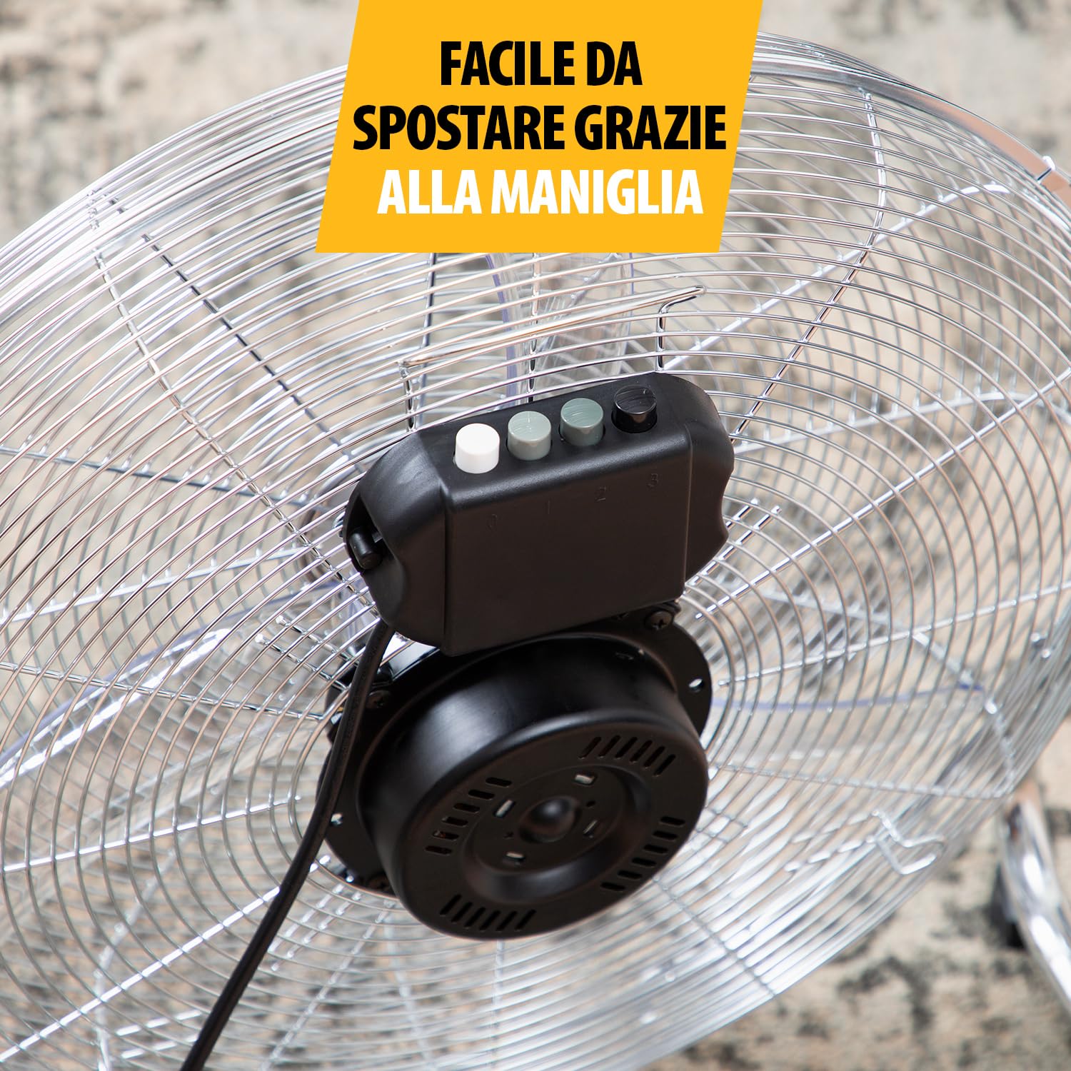 Ventilatore a piantana Tristar VE-5935 – 46 cm – Metallo