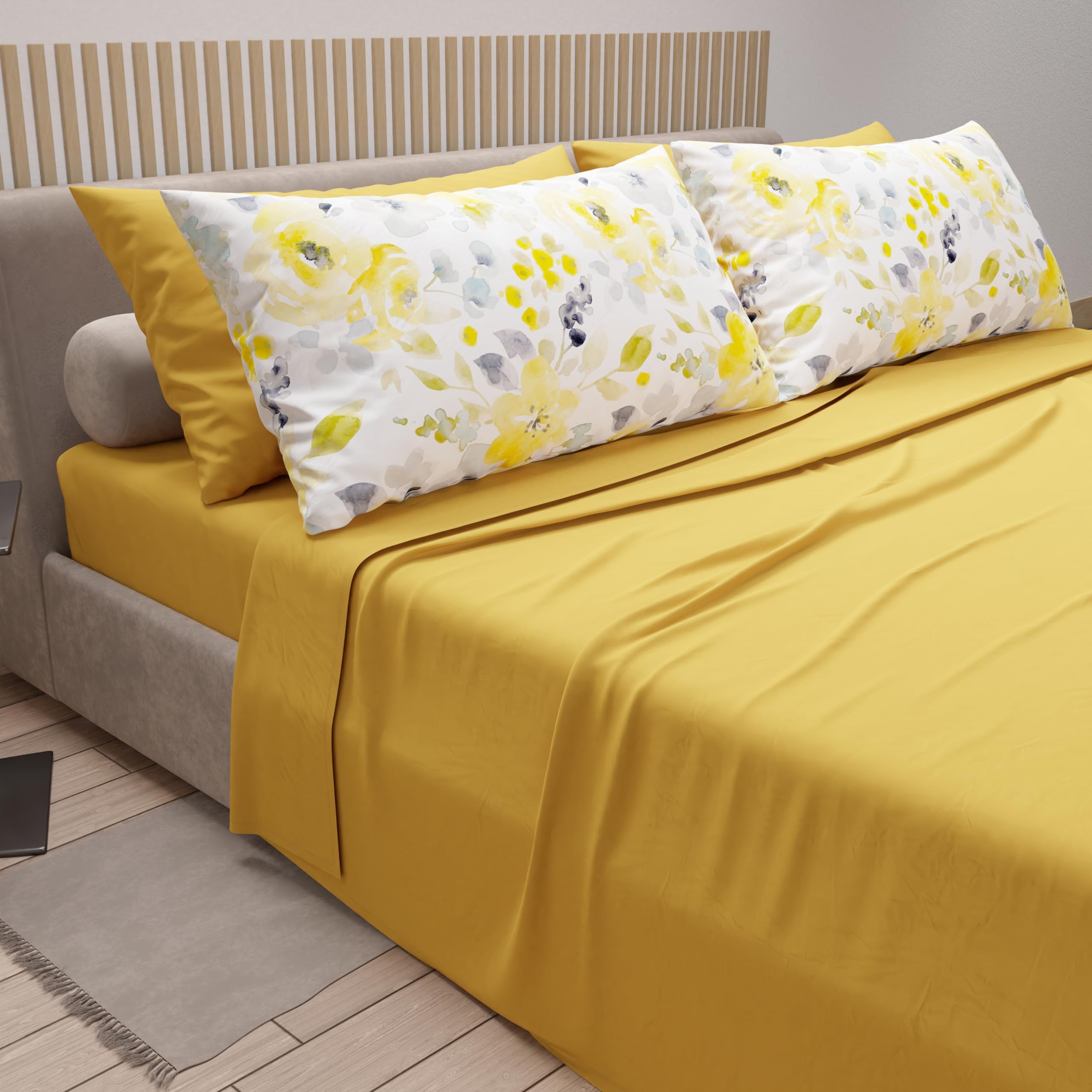 PETTI Artigiani Italiani - Cotton Sheets with Pillowcases in Digital Print, Single Bed Sheet, Single Bed Set, Macau, 100% Made in Italy - Image 2