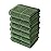 Glynniss Kitchen Towels Pack of 6pcs, Cotton Dish Towels for Kitchen Drying, Kitchen Hand Towels for Washing (Dark Green, 15x25 inches - 6pcs)