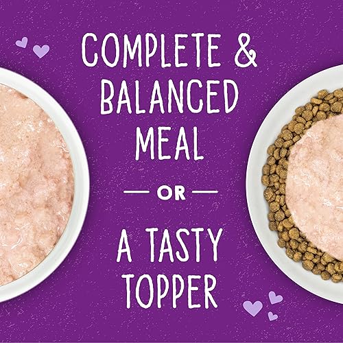 Miniatura 6 de Stella & Chewy's Carnivore Cravings Purrfect - Alimento húmedo para gatos sin granos, rico en proteínas, receta de pato y pollo, (latas de 2.8