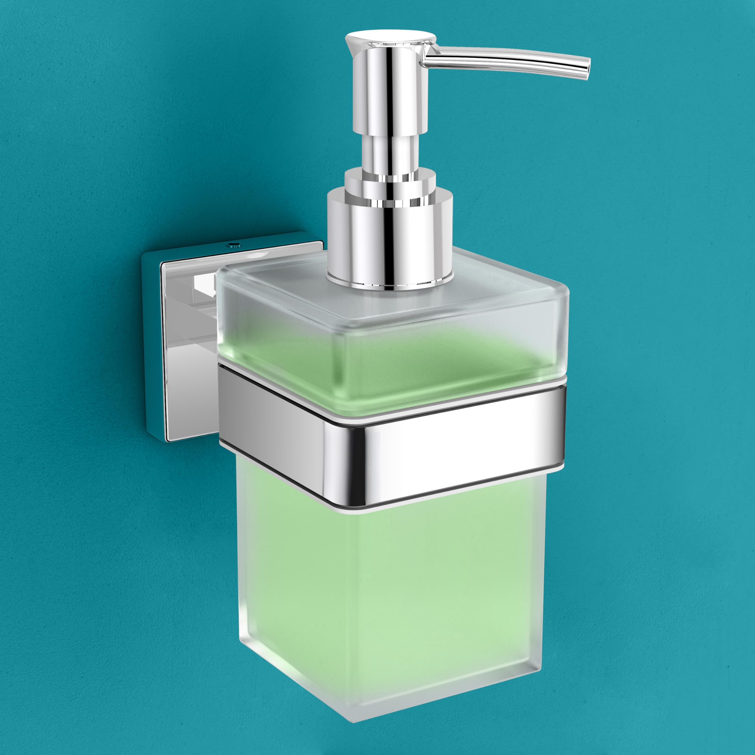 Plantex Heavy-Duty Stainless Steel Liquid Soap Dispenser/Hand Wash Dispenser/Shampoo Dispenser/Bathroom Accessories - Pack of 1 (Chrome), Aqua (B0CST1RNMW) Amazon Price History, Amazon Price Tracker