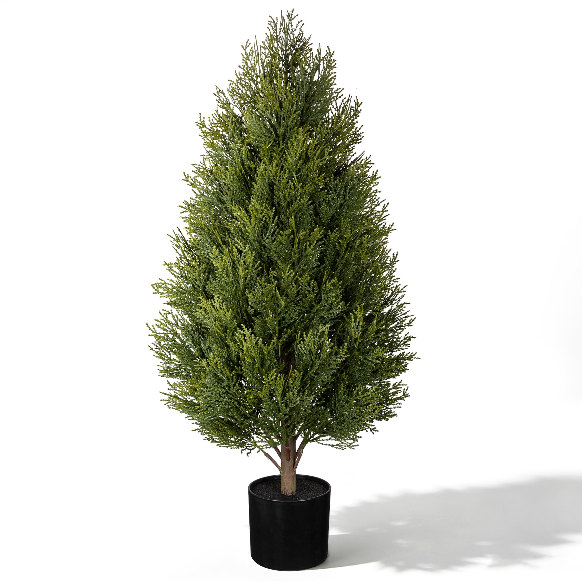 Photo 1 of Arborus Artificial Cedar Tree - 3.2ft UV-Resistant Faux Evergreen