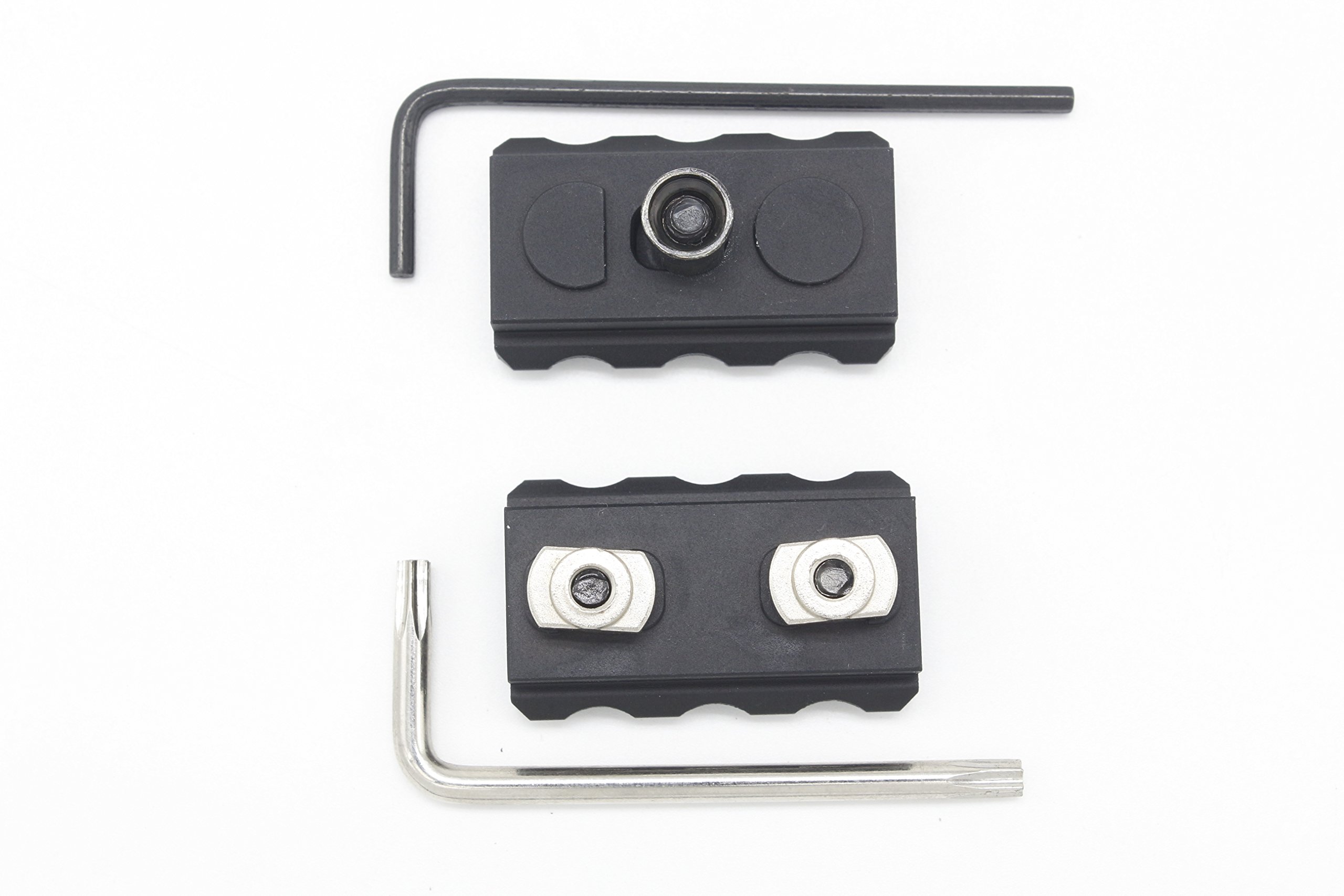 Segment Rail Picatinny 21m En Aluminium - 11 Emplacements, Pour Système Keymod, Neuf