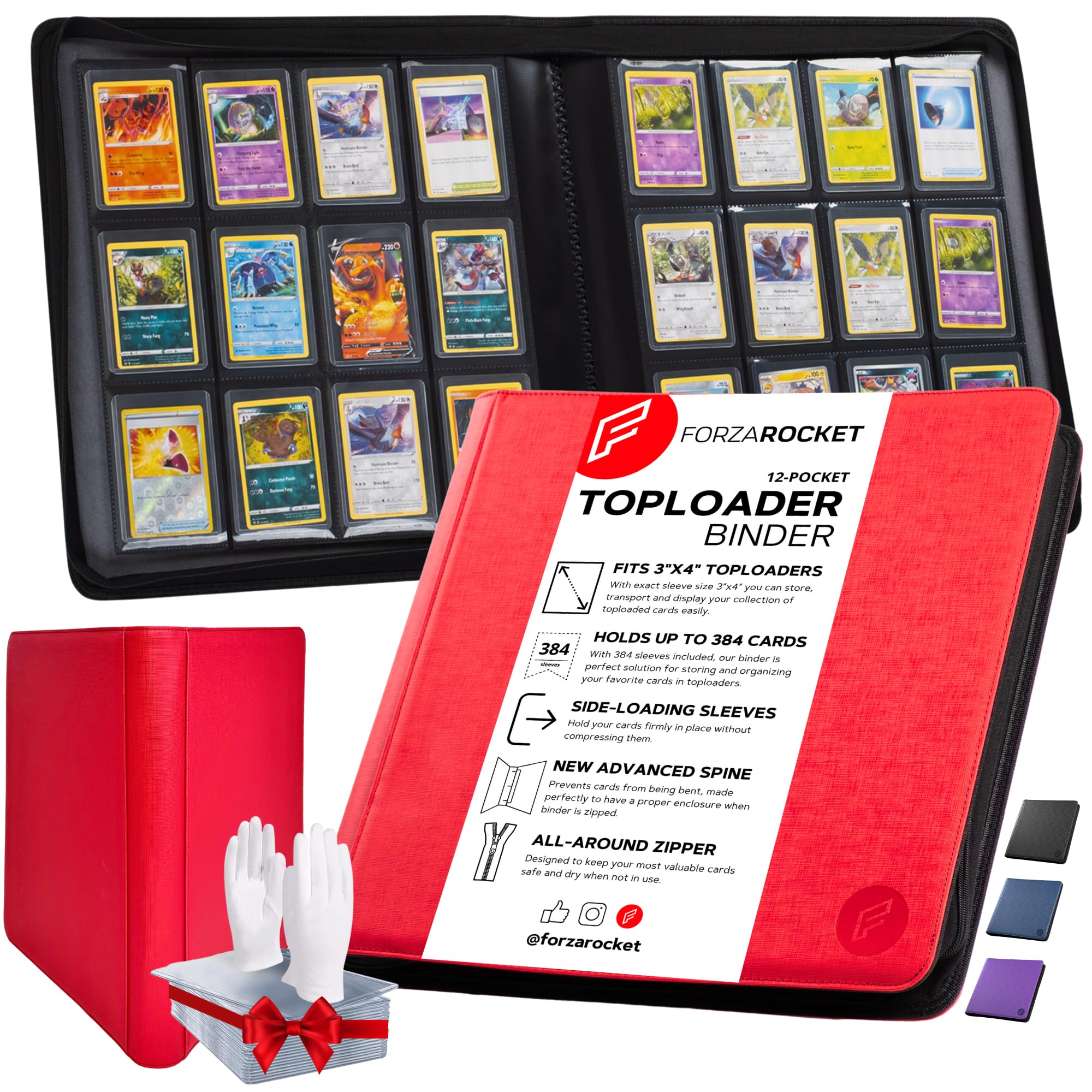 2000枚セット　トップローダー35pt　ポケカ遊戯王　MTG　BBM向けサイズ Amazon.co.jp: Toploader バインダー トップローダー252枚収納 8