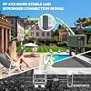 Johgee Irrigation computer, WLAN 3 outputs, 500 m RF 433 technology, smart timer, applied irrigation clock, Alexa voice control, 6 irrigation plans, automatic irrigation clock for the garden