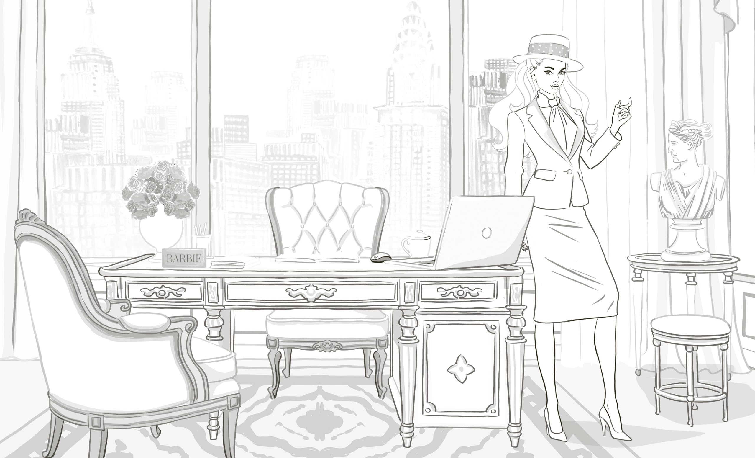 Barbie: Luxe Colouring