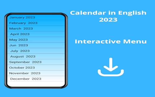 Calendar in English 2023:Amazon.com:Appstore for Android