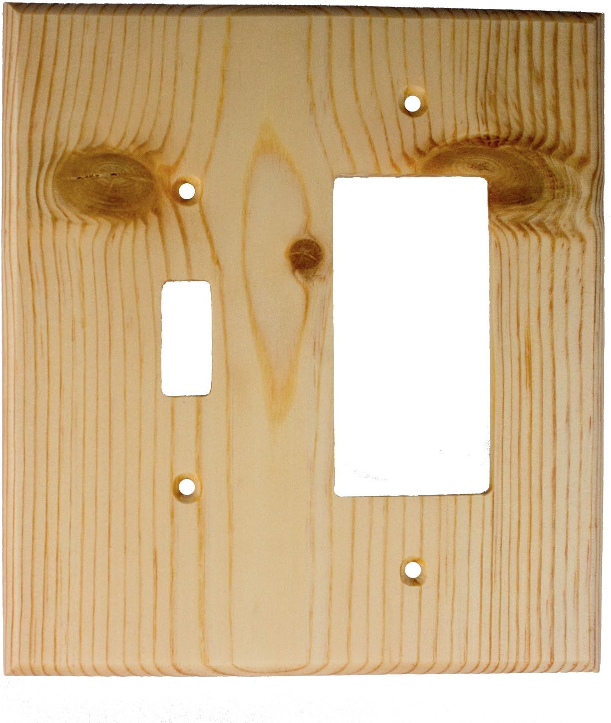 Amazon Com Sierra Lifestyles Traditional Switch Plate Toggle Rocker Knotty Pine Tools Home Improvement Amazon Com Sierra Lifestyles Traditional Switch Plate Toggle Rocker Knotty Pine Tools Home Improvement