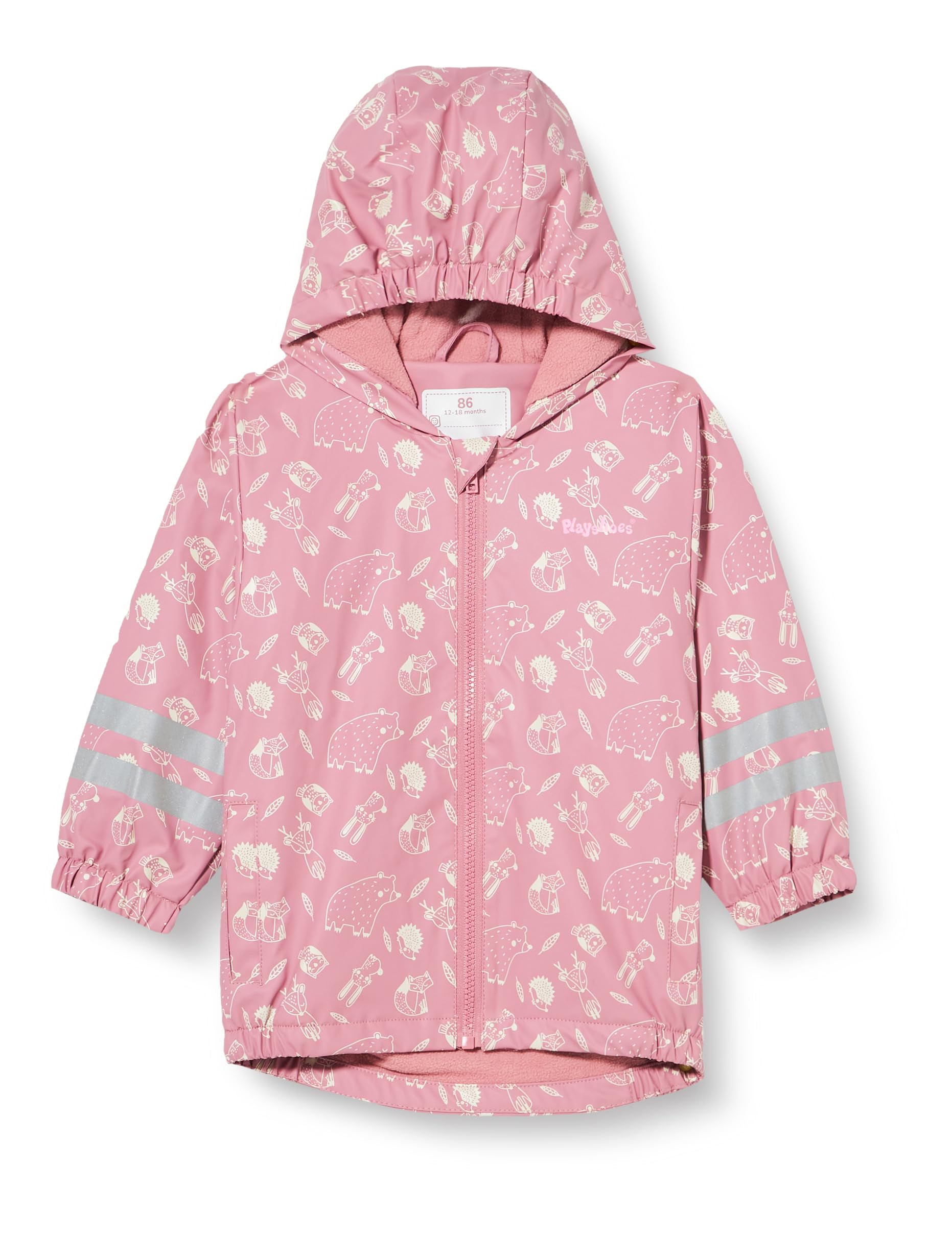 Playshoes Unisex Kinder Regenjacke Fleece-futter Regenmantel Regenjacke Regenbekleidung (1er Pack)