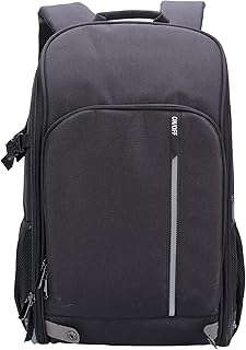 nwejron Bolsa para câmera, mochila de fotografia, ao ar livre, removível, impermeável, para câmera DSLR SLR sem espelho para telefones celulares para notebooks