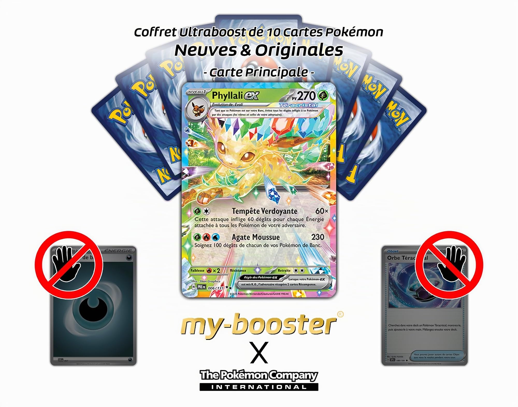 Ultra - Pokemon - Évolutions Prismatiques - Phyllali ex 6/131 Ultra - Pokemon - Évolutions Prismatiques - Phyllali ex 6/131