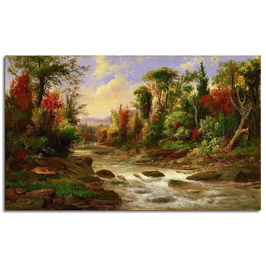 絵画 ロバートダンカンソン Amazon.co.jp: ロバート・ダンカンソン キャンバスプリント 風景