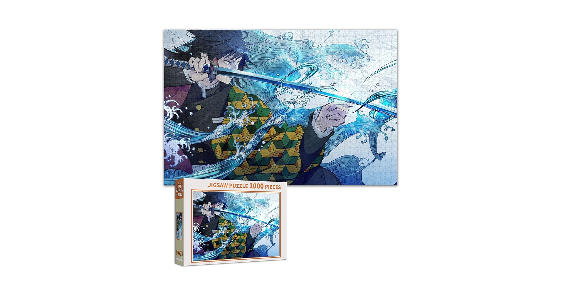 鬼滅の刃 アクリルパズル 冨岡 義勇 19セット+その他グッズセット 鬼滅の刃 原画展 つながる アクリルパズル コレクション 富岡