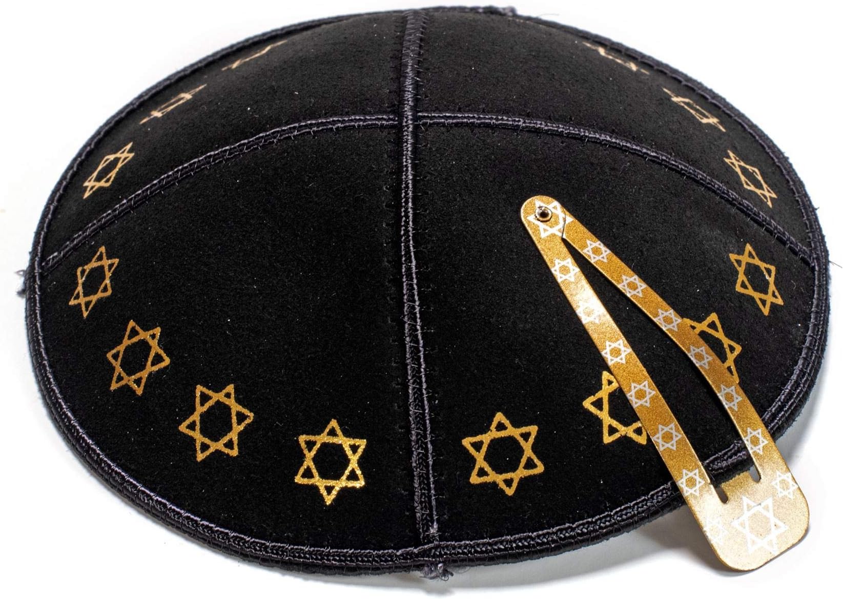 and Gold Leather Kippah Silver Yarmulke Jewish Yamaka Kippa Israel Cap Judaica