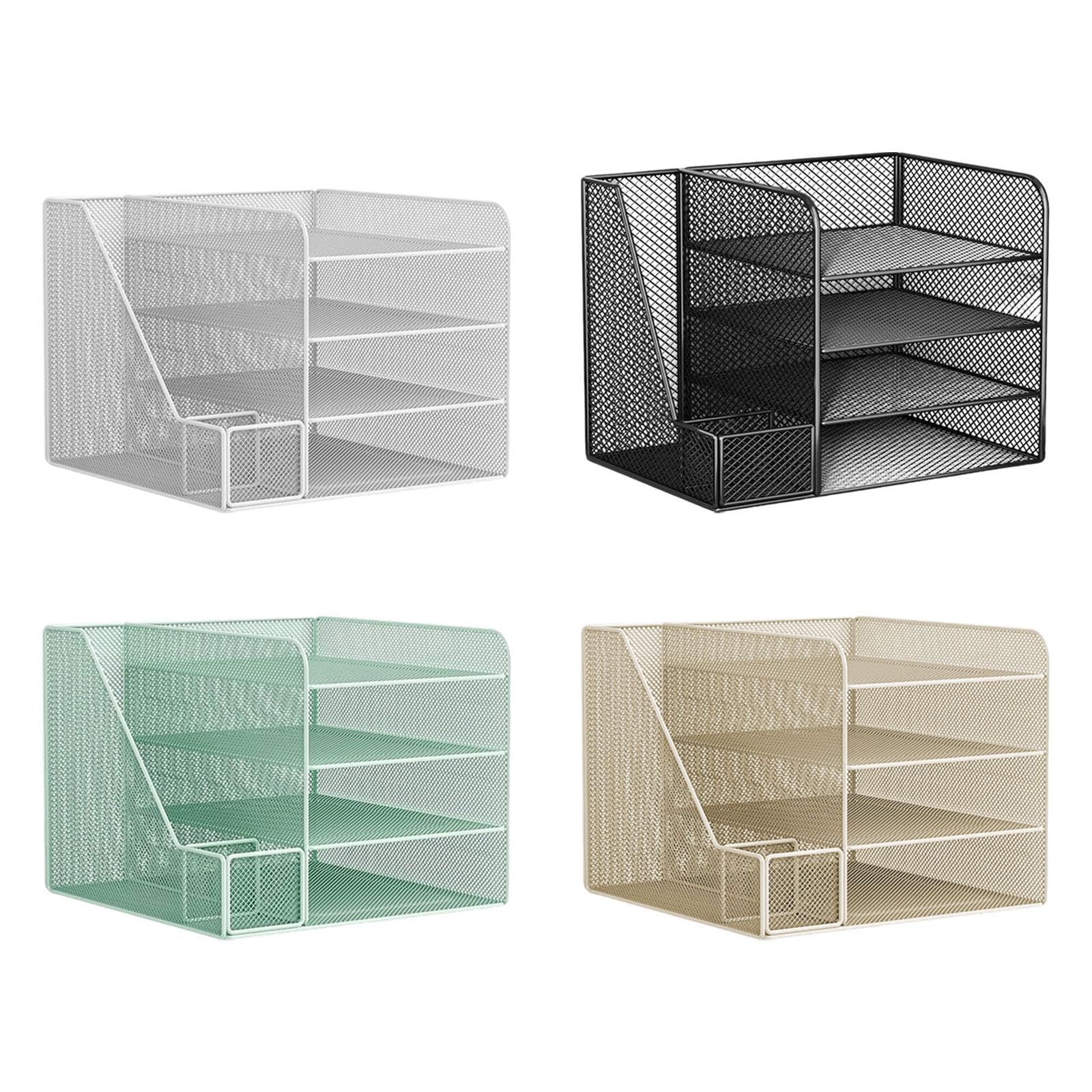 BNF® Desktop Organizer Supplies Creative File Holder for Apartment Home Dorm Room Green|Home & Garden |Household Supplies & Cleaning|Home Organization|Storage Boxes 2
