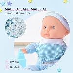 Toy Choi's Twin Baby Dolls 12 inch Soft Body Baby Doll, 2 White Doll Set | Babydoll Playset with Rompers, Hat, Pacifier and Doll Bibs, Gifts Toys for Toddlers Kids Boys and Girls