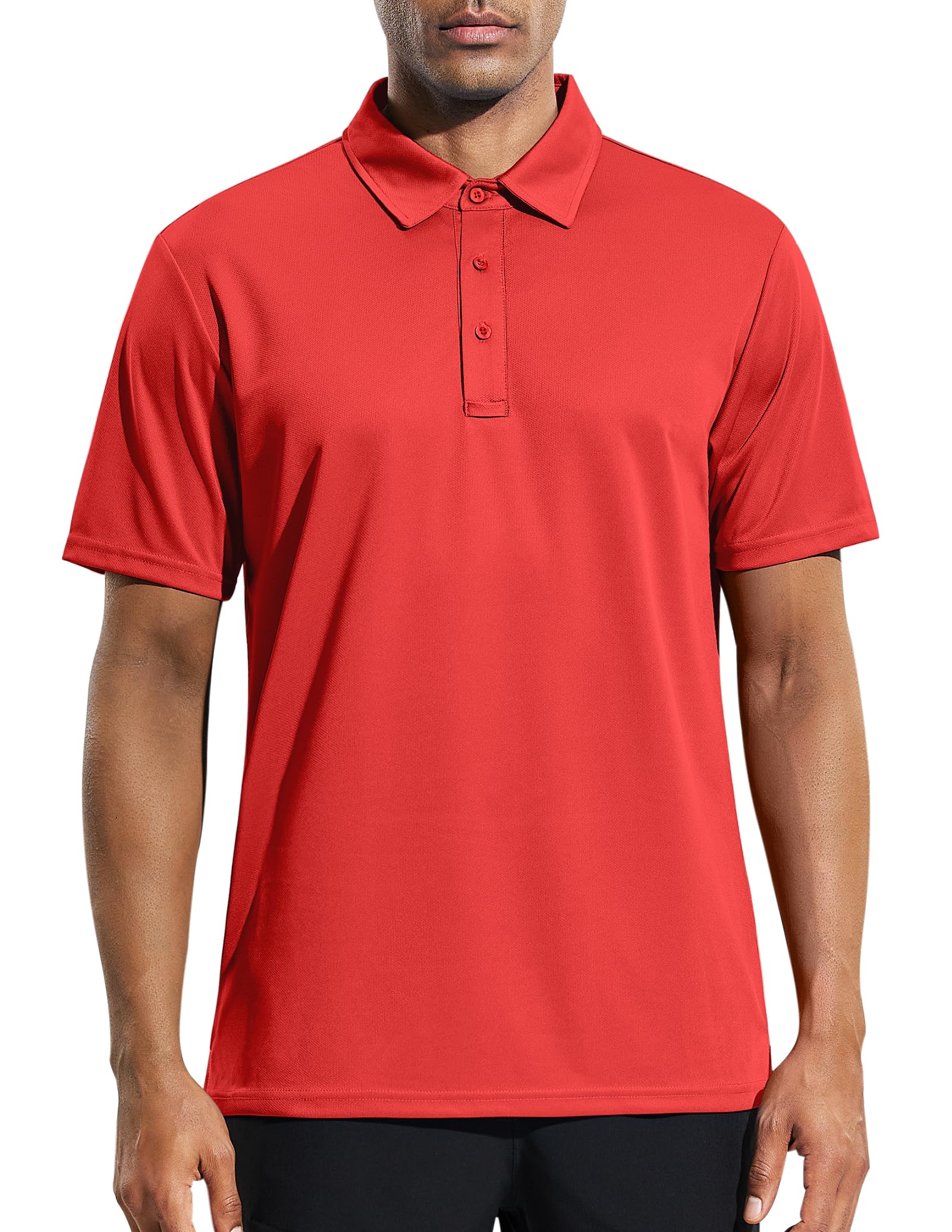 Polo à manches courtes homme MIER en maille technique - 7