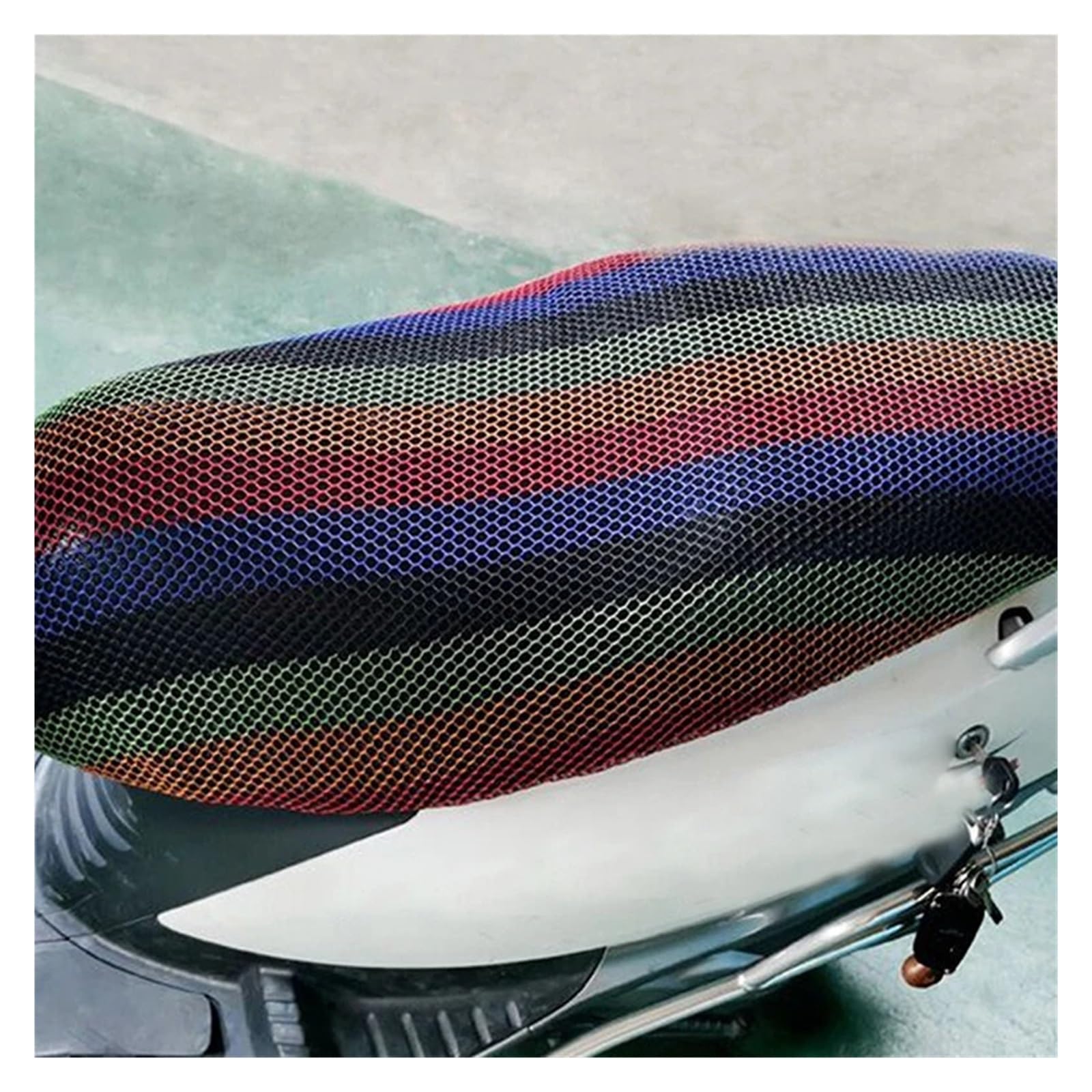 Coprisella Coprisedile Cuscino Rete Moto Mesh Pad Scooter
