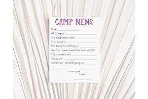 Stationery Set for Sleepaway Campers: Express Yourself with Ease and Style