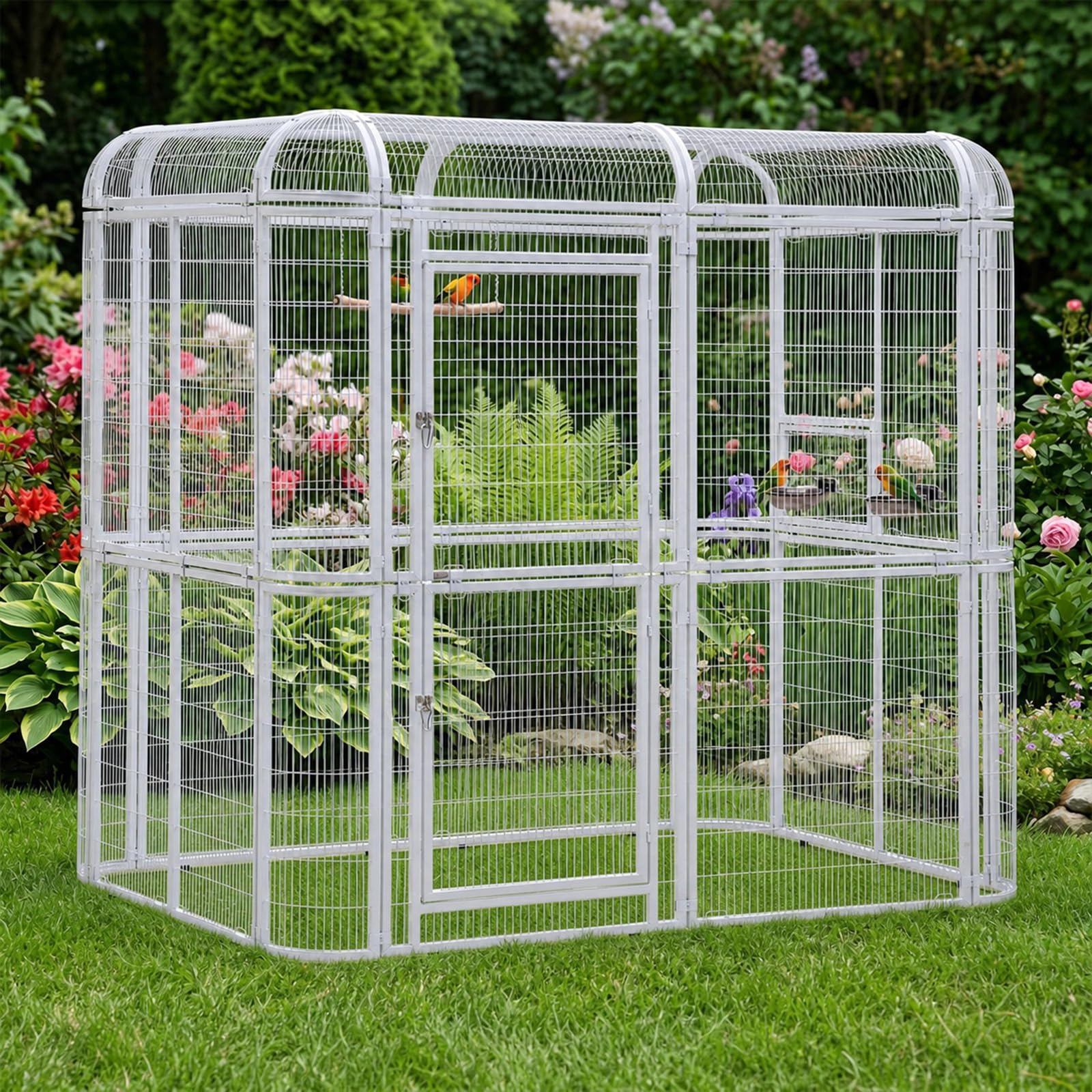Amazon.com : Walnest 87-Inch Heavy Duty Walk-in Bird Cage – Large