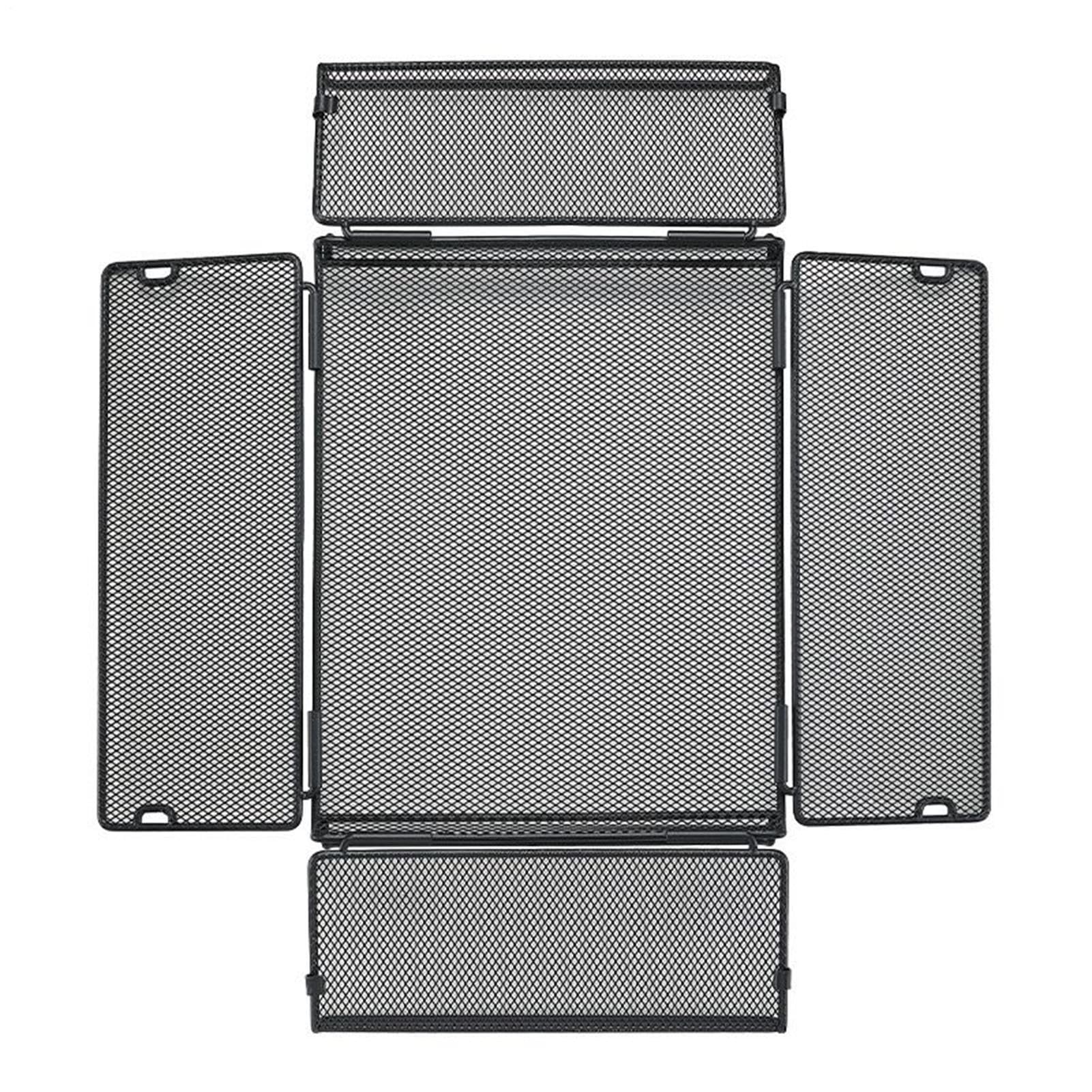 Cestino in Rete Contenitori Metallici Pieghevoli Resistenti | Cucina e Casa per Congelatore Campeggio Giardinaggio