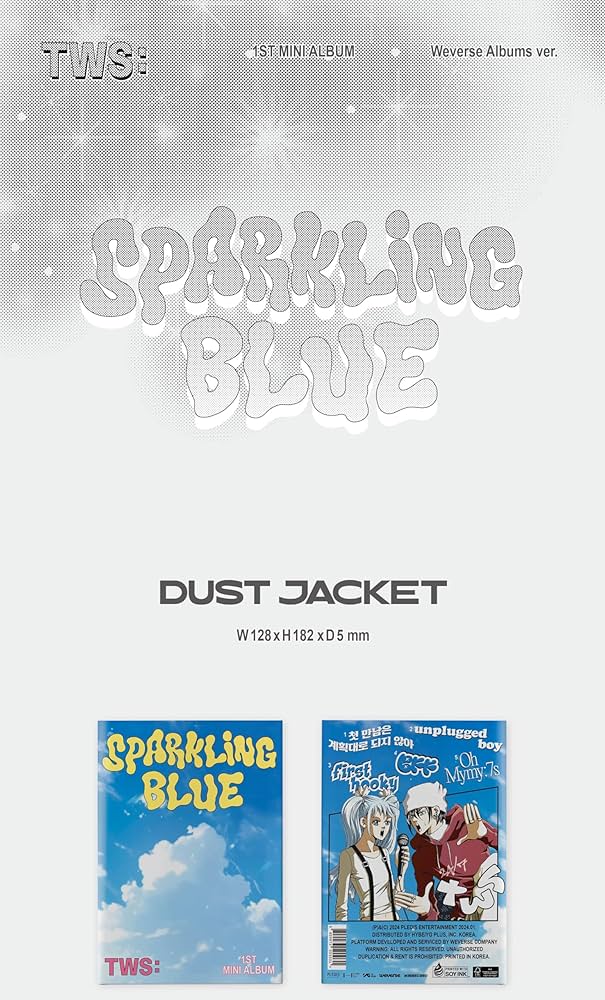 Amazon.co.jp: TWS 1st Mini Album 'Sparkling Blue Weverse
