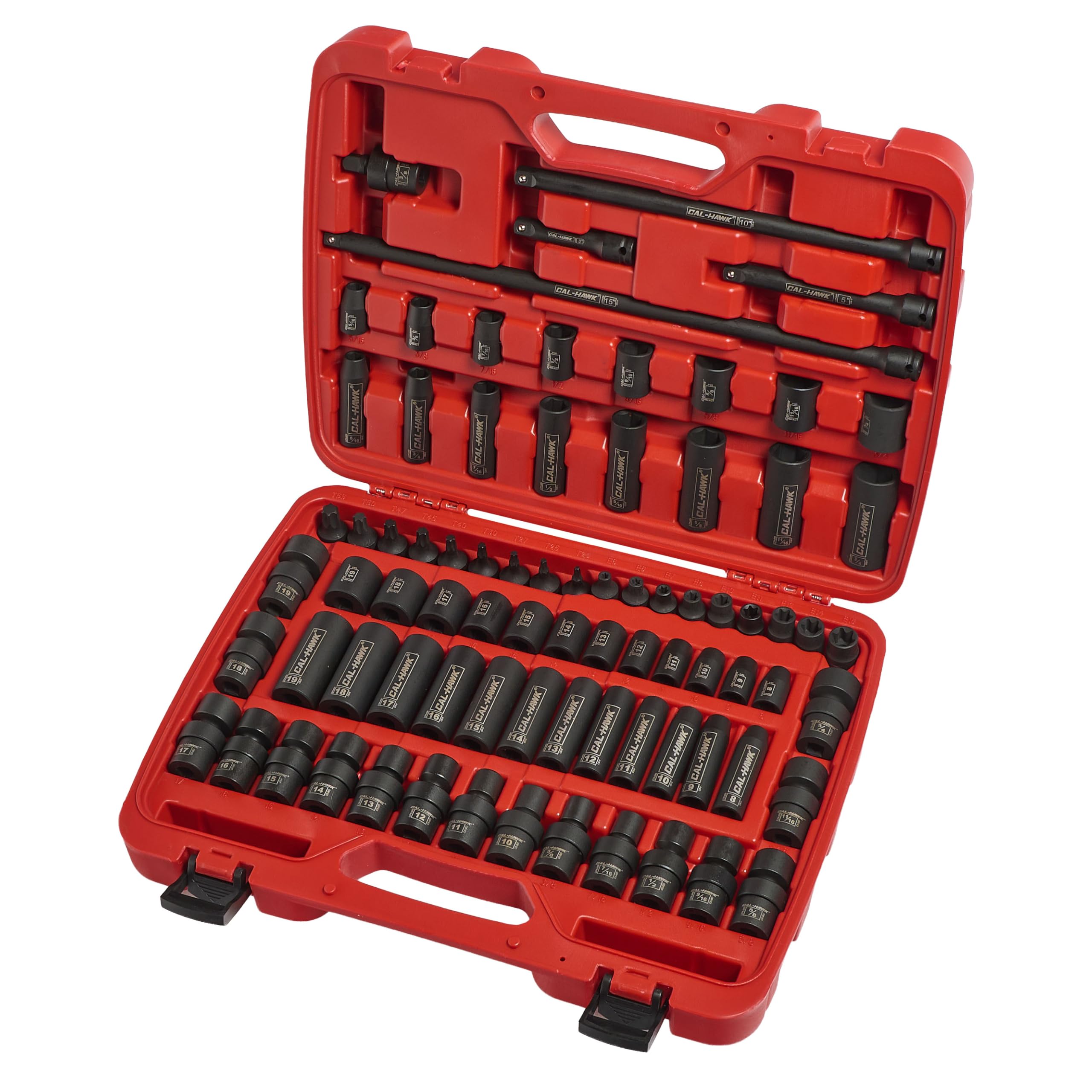 80pc Cal-Hawk 3/8