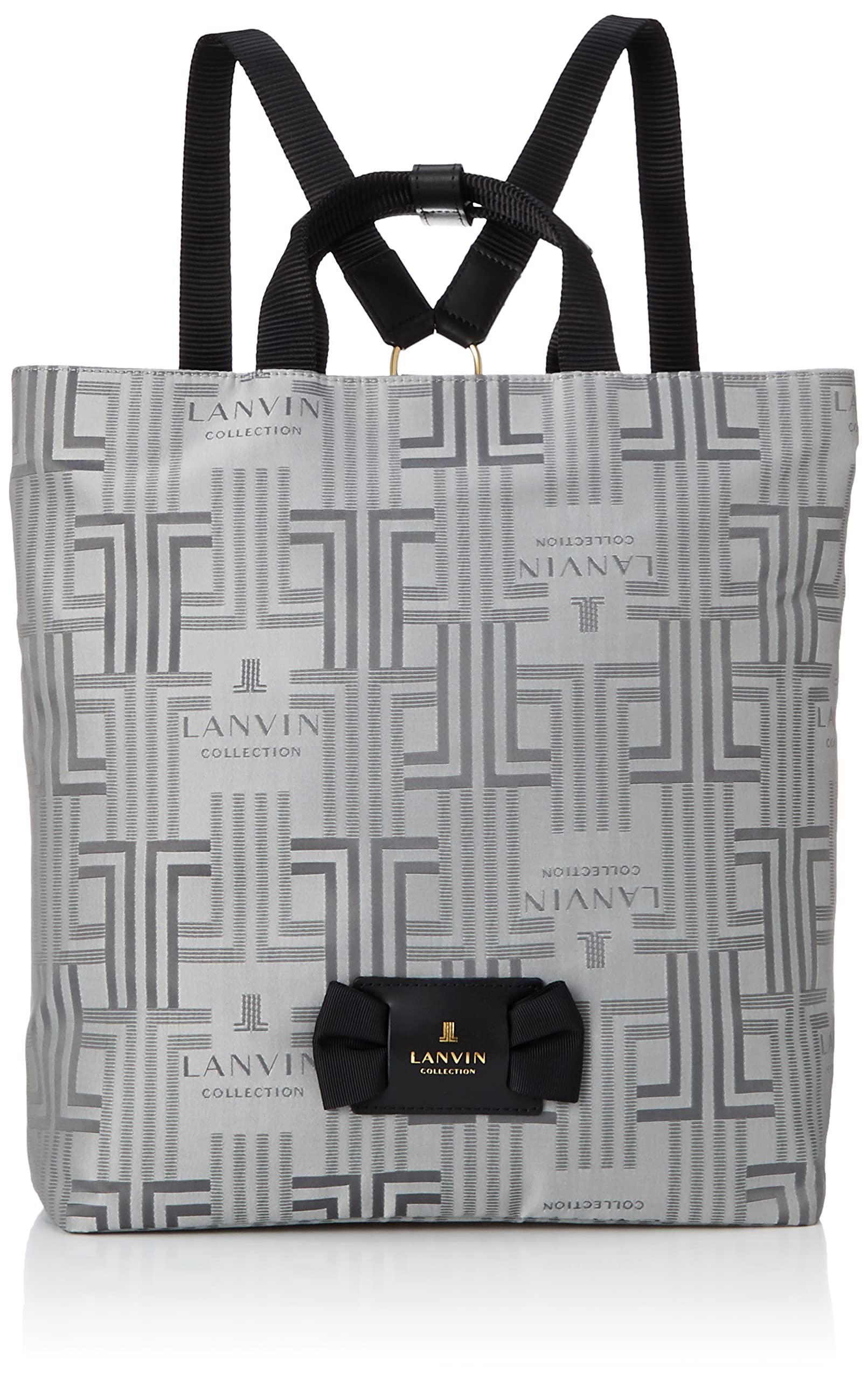 LANVIN COLLECTION61-6907 Saint-Mar Women's Backpack, Gray