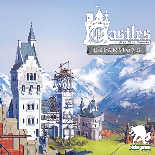 Miniatura 2 de Castles of Mad King Ludwig Expansions 2 edición de Bezier Games, juego de mesa de estrategia
