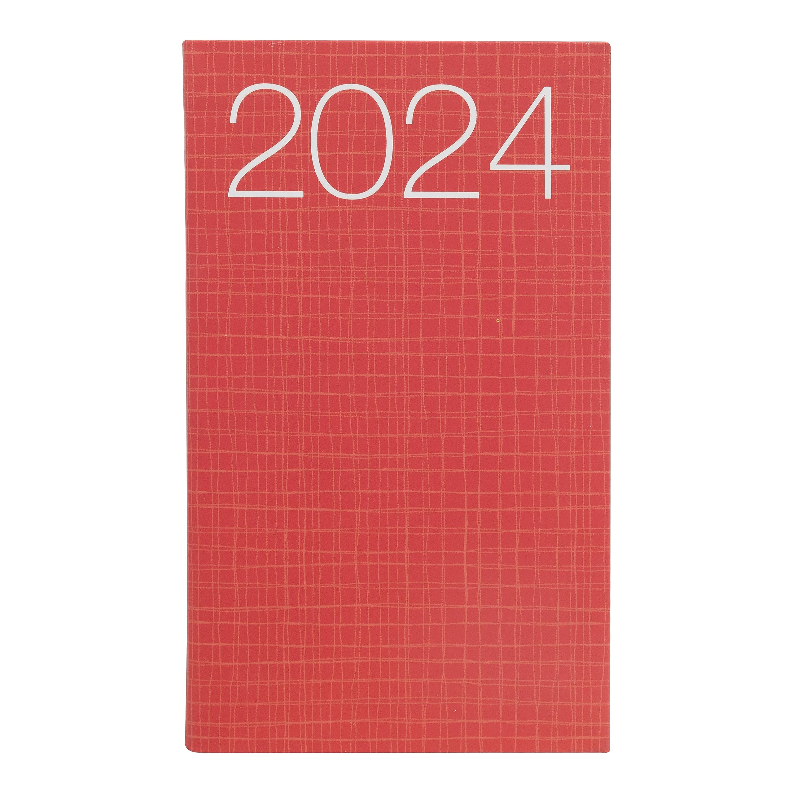 Idena 11032 - Pocket Diary 2024, Ladytimer Graphic Red, 87 x 153 mm, 128 Pages, Weekly Planner with Flexible Cover - Image 2