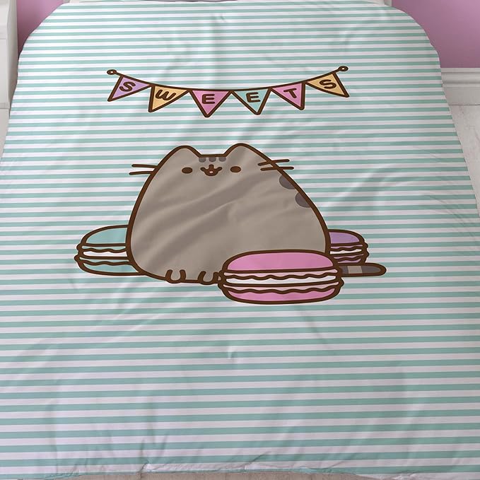 pusheen bedding queen
