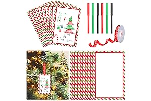 Hollowfly Christmas Letters to Santa, Shrink Art Paper Ornament Letter, Christmas Craft...