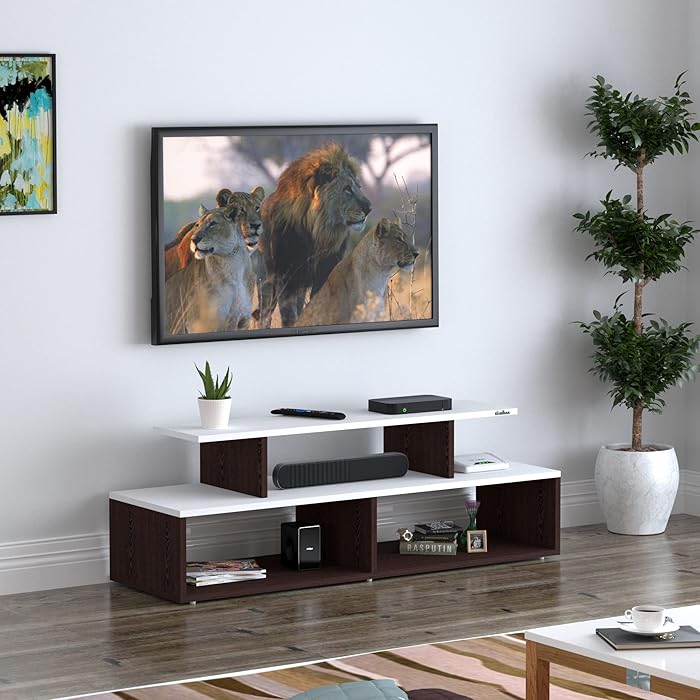 Buy Anikaa Melina Engineered Wood TV Unit/TV Stand/Floor Standing TV Unit/TV